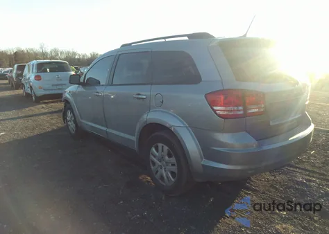 2017 Dodge Journey Se из США, поврежденный, VIN 3C4PDCAB0HT648148